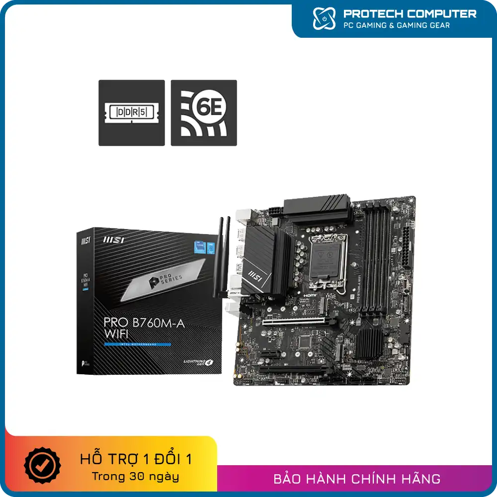 Mainboard MSI PRO B760M-A WIFI DDR5